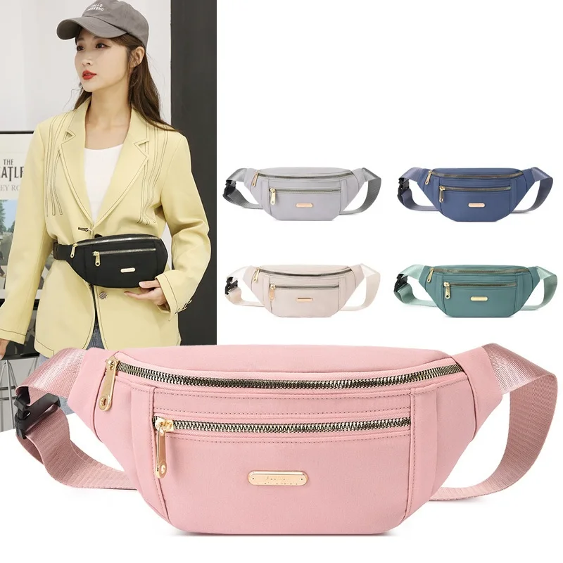 

Fashion Women Fanny Pack Oxford Crossbody Bag Single Shoulder Bag multi-color Lightweight and Comfortable for Travel Shopping