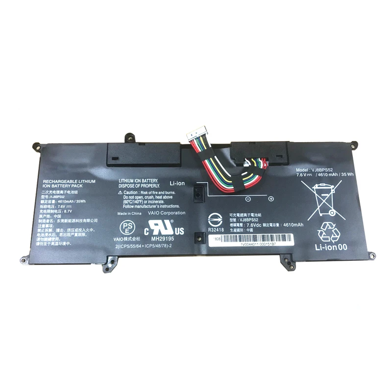 LMDTK New VJ8BPS52 7.6V 35Wh 4610mAhLaptop Battery  For Sony VAIO S13 VJS112C0111B VJS112C0311S VJS132C0711B VJS132C0811S