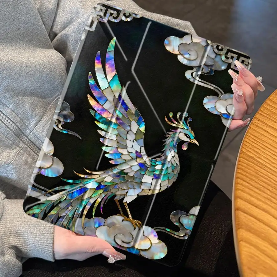 Phoenix Design Tablet Case with Holder Cover, for Multiple Models and Sizes