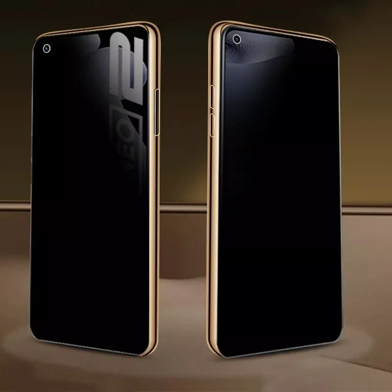 Realme GT Neo 3T 휴대폰 필름, 프라이버시 강화 유리, Realme 6 7 8 9 i 10 S 21A X2 Pro X7 화면 보호대, 3 개