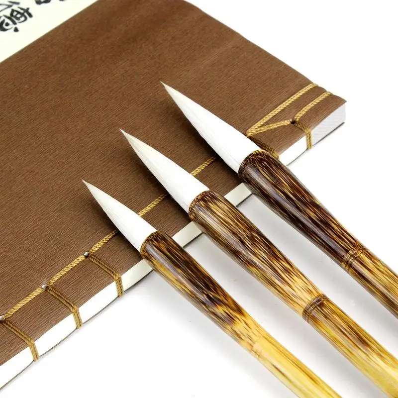 

1Set Excellent Quality Chinese Calligraphy Brushes Pen for Woolen and Weasel Hair Writing Brush Fit