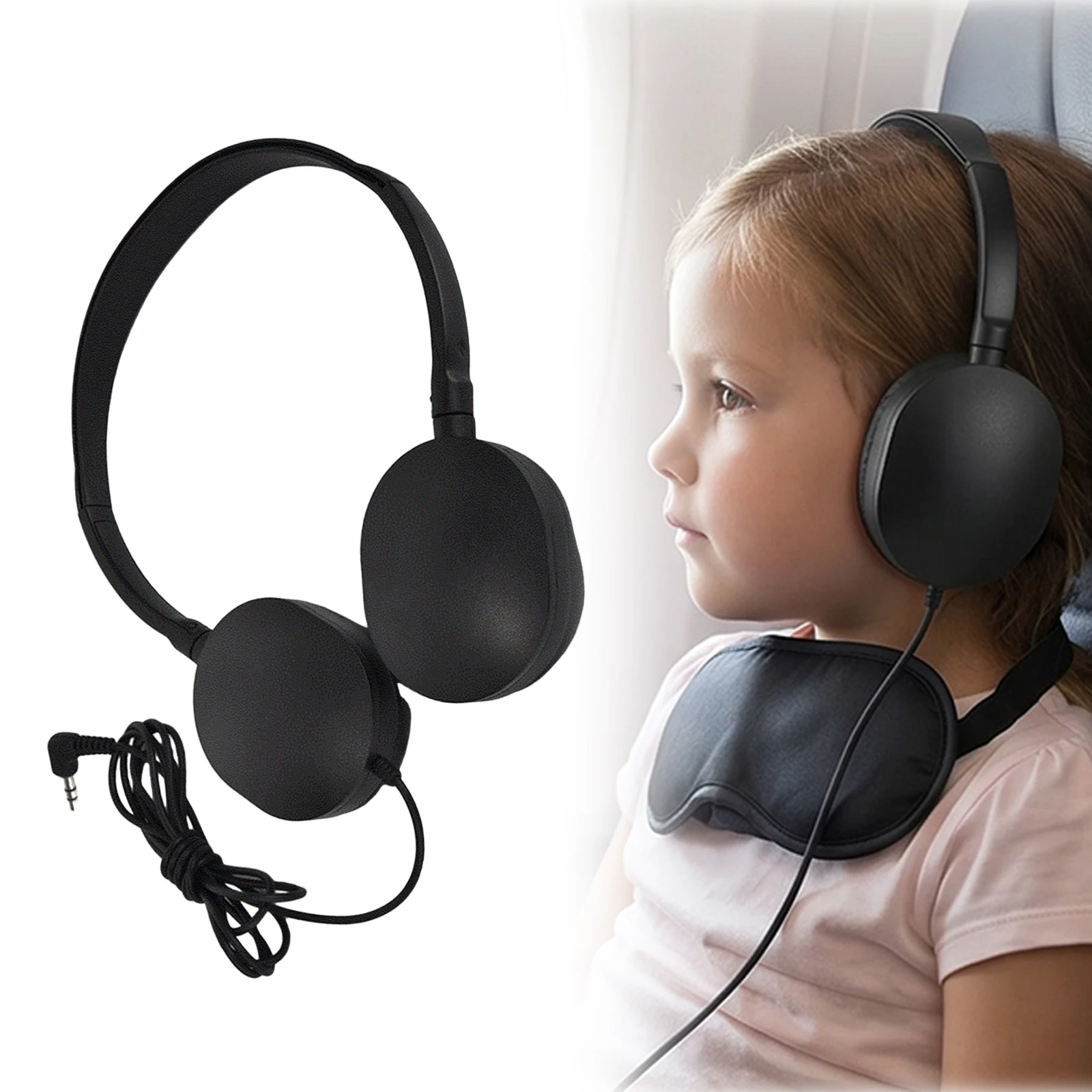Premium Wired Studio Headphones with 50mm Drivers