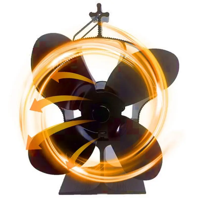 

Heat Powered Stove Fan Creative Heat Powered Fireplace Stove Fan With Silent Motors Efficient Winter Warm Heat Distribution fan