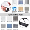 Paper Towel Holder Punch-Free Roll Paper Holder Kitchen Tissue Shelf Under Cabinet Fresh Film Tin Foil Holder Accessory 5