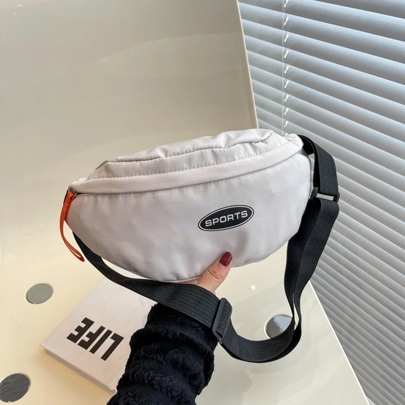 

Trendy Brand Chest Bag Men's Niche Casual Messenger Bag Cool Backpack Sports Pocket Simple Mobile Phone Bag Shoulder Bag Female