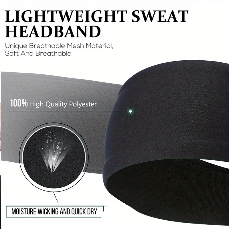 Sports equipment, running, fitness, sports, breathable, sweat-absorbing hair band, quick drying, dancing, yoga, hair band, mount