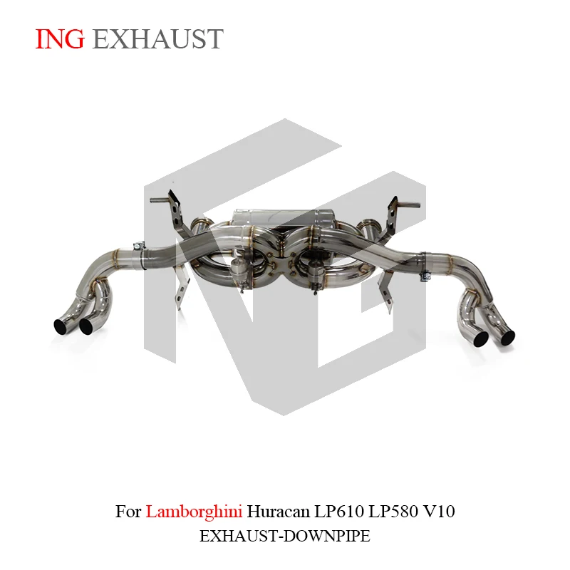 

ING SS304 Vacuum Valve pipe Catback for Lamborghini Huracan LP610 5.2l V10 Electric Remote Tube Performance Exhaust System