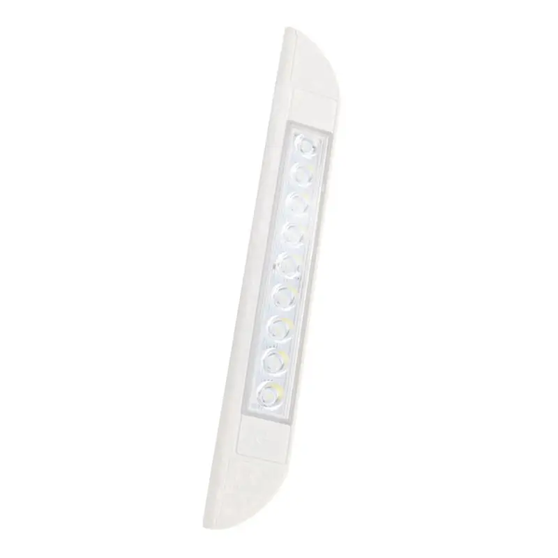2X 9 LED 차양등 12V 24V 방수 256Mm 외부 캐러밴 모터홈 스트립 램프 화이트