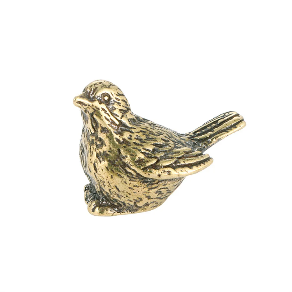 

Home Figurines Ornament For Office Living Room Cafe Vivid 2*2.8cm Beautiful Brass Simple Stable Decoration Crafts