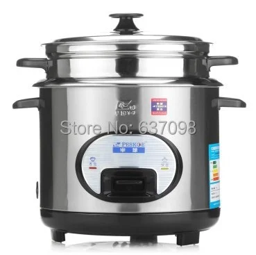 

china guangdong Peskoe CFXB30-5M electric household mini rice cooker 3liters 220v Full stainless steel 110-220-240v