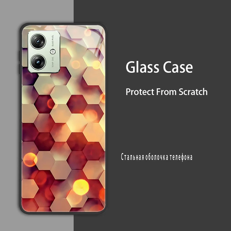 Premium Tempered Glass Hard Cover Case - Ultimate Protection