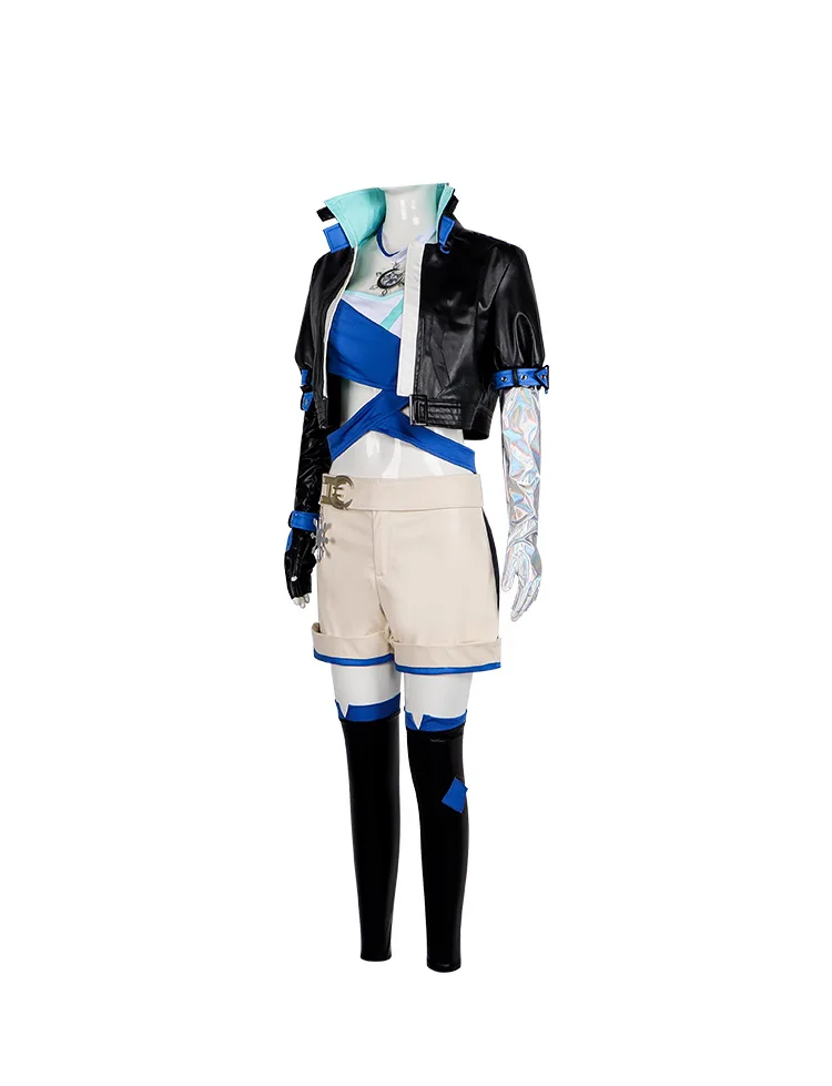 Fantasy Ice Moon Floral Cosplay Costume
