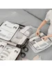 3/7pcs Portable Travel Storage Bag Set - Organize Your Clothing, Shoes, and Underwear with Ease - Perfect for Luggage and Suitca 4