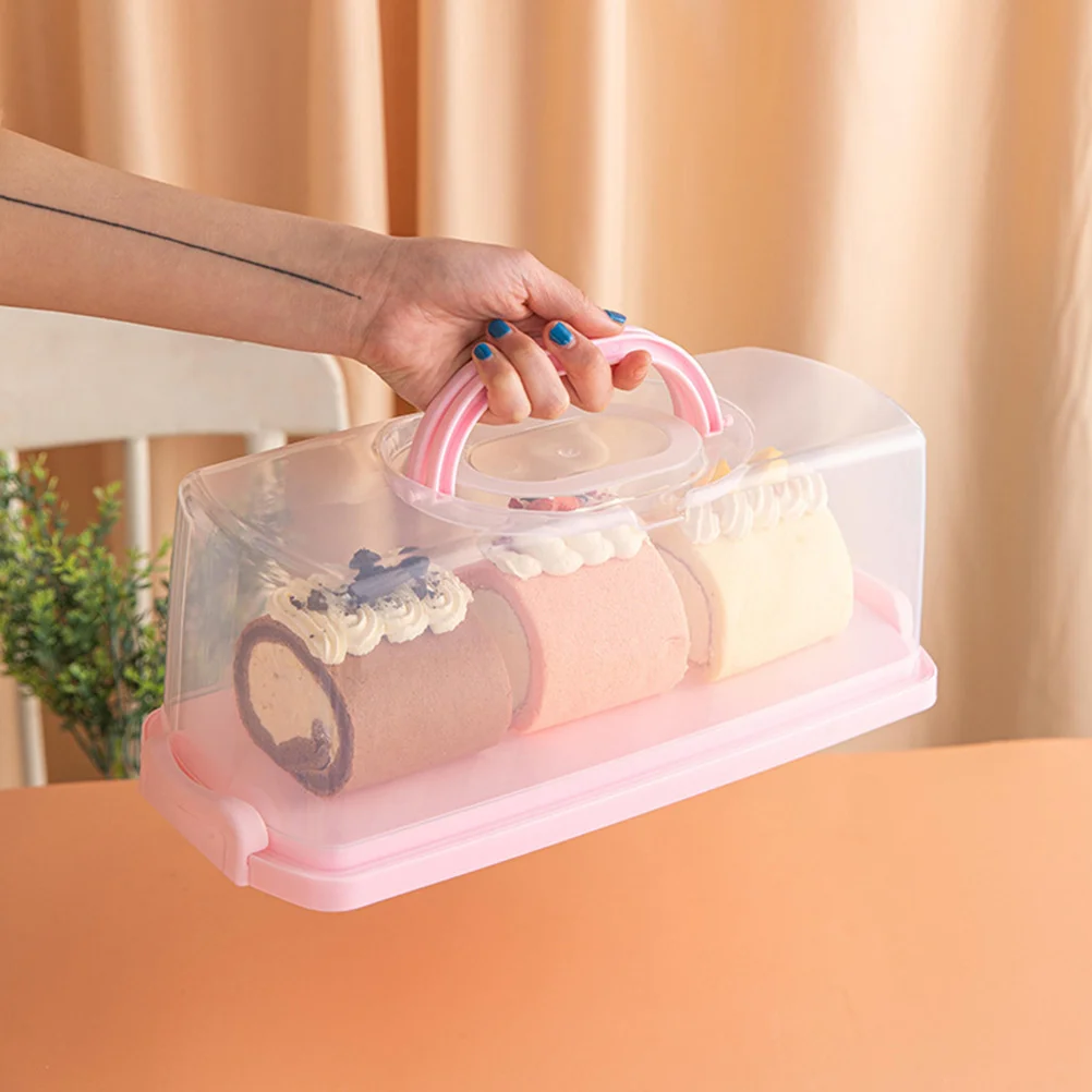 

Portable Cake Box Cake Carrying Case Multi-function Dessert Storage Box Party Cake Container