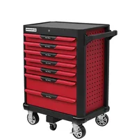 Storage Trolley Tool Cabinet Garage Organizer Workshop Mechanical Complete Screws Tool Cabinet Professional Tool Arrangement 2
