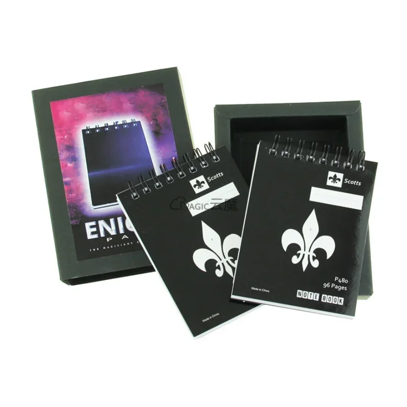 

Enigma Pad by Paul Romhany Gimmicks Pad Magic Tricks,Close Up Magic Props,Illusions Mentalism,Prophecy,Magician Toys Fism