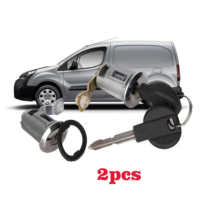 3 serrures barillets de porte Citroen Berlingo Xsara Peugeot Partne