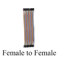 20PCS DuPont Jumper Wire Set - Male to Female Cable Connectors (10cm & 15cm) - 10cm (10cm - M - M 3pcs)