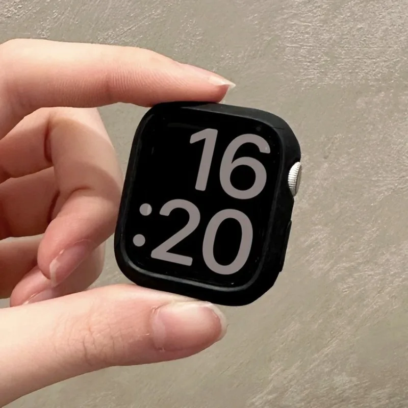 Full-Cover TPU Case IWatch 4/5/6/SE Unisex Soft Protective Shell Anti-Scratch Apple Watch Cover Lightweight Wearable Accessory