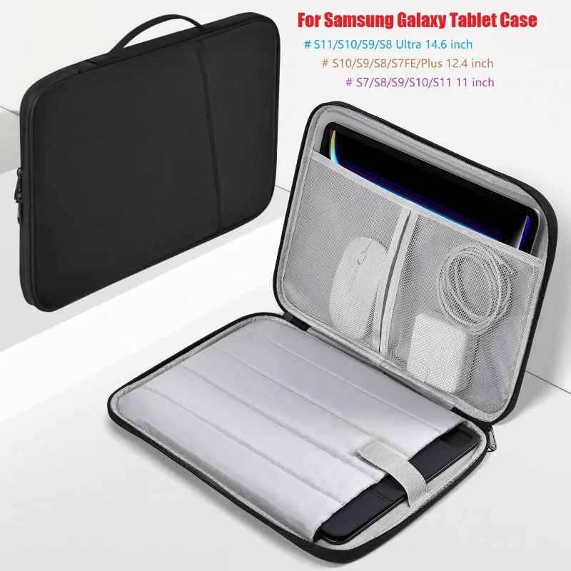 2025 nova bolsa de manga para samsung galaxy tab s11/s10/s9/s8 ultra 14 ...