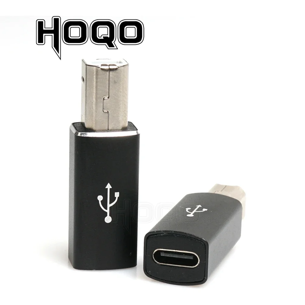 USB Adapter 90 Degree USB 3.1 Type C Female to USB A Female B Male