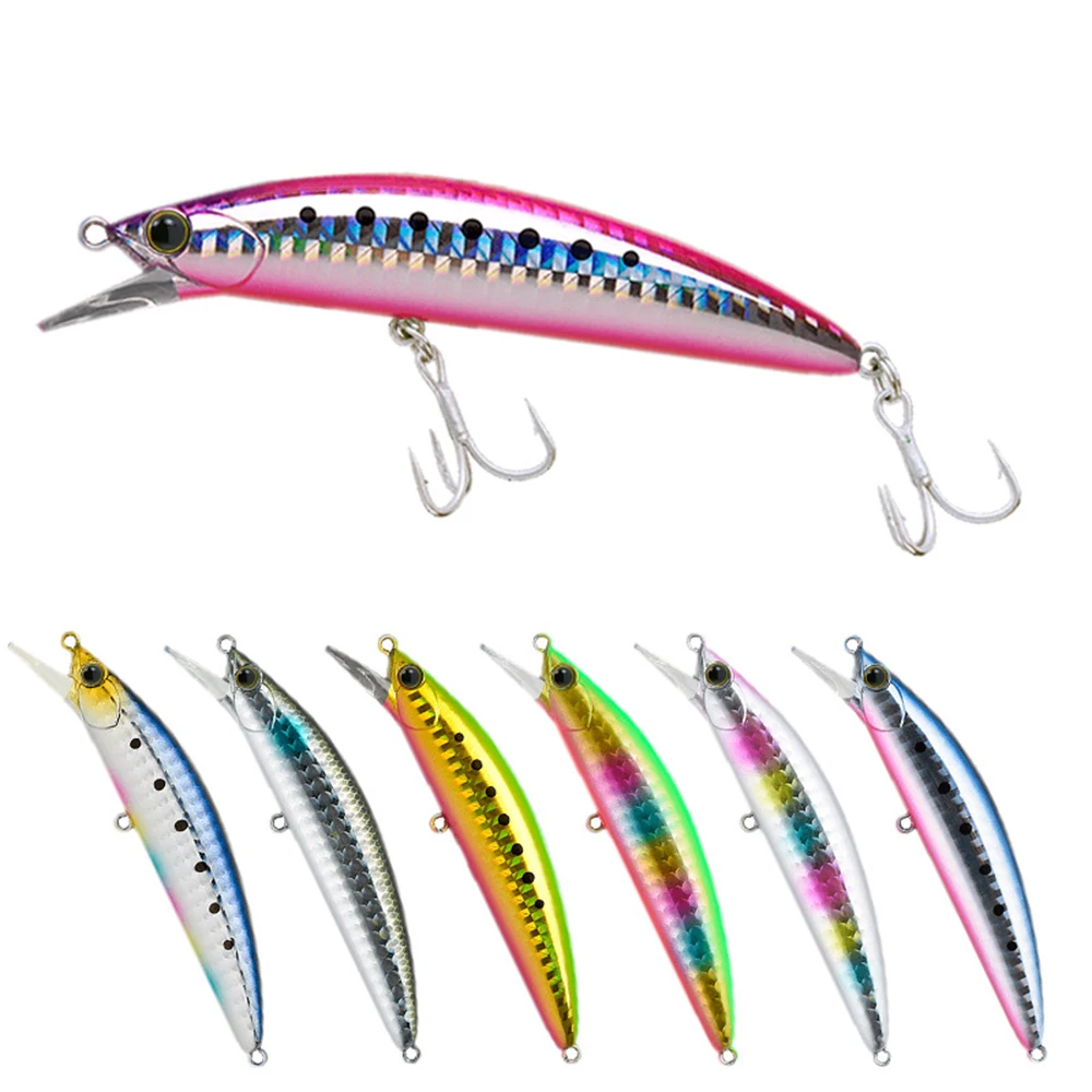 9cm 28g Fishing Lure Minnow Wobbler Long Cast Sinking Jerkbait Swimbait  Artificial Hard Bait Fake Decoy Sea Fishing Bass Bait