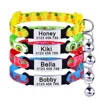 Personalized Customize  Cat Collar Name Fast Breakaway Nylon Id  Bell Pet Products Small Adjustable Unisex Kitten Supplies 2