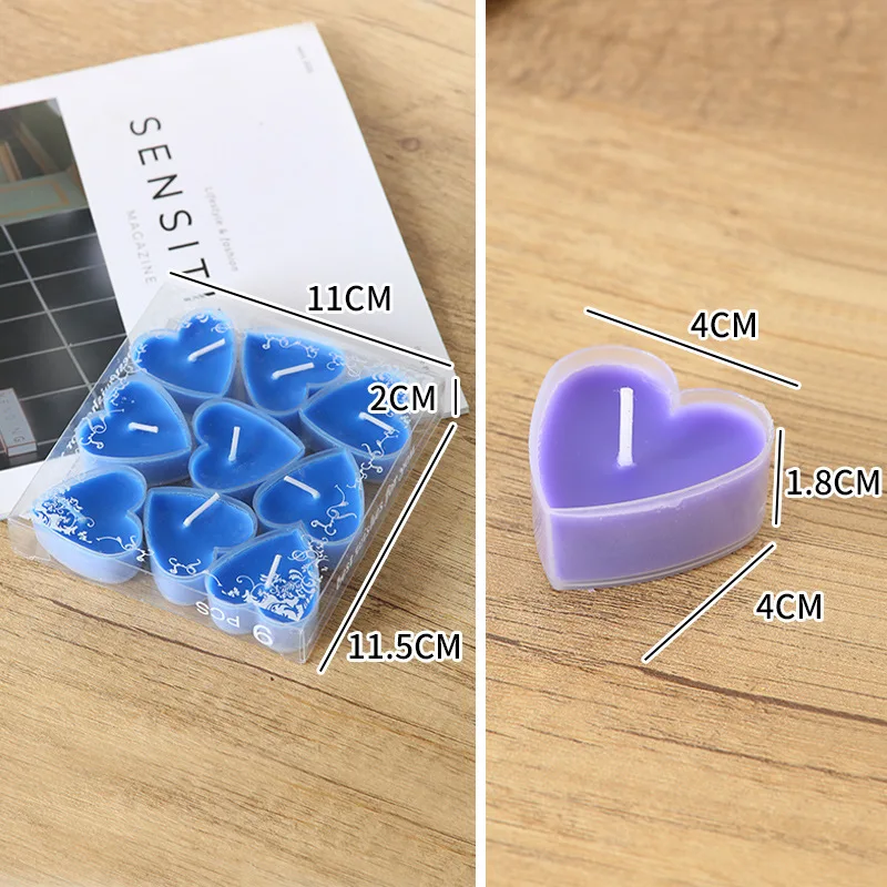 9pcs Tinplate Canned Low Temperature Candle Bdsm Sex Candle Drip Sex Bed Flirting Sexy Massage Candles Erotic Games Toys