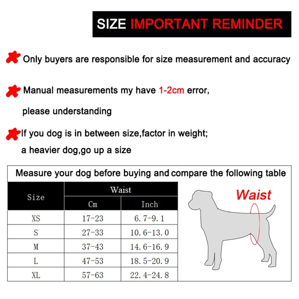 Reusable Male Dog Diaper 6