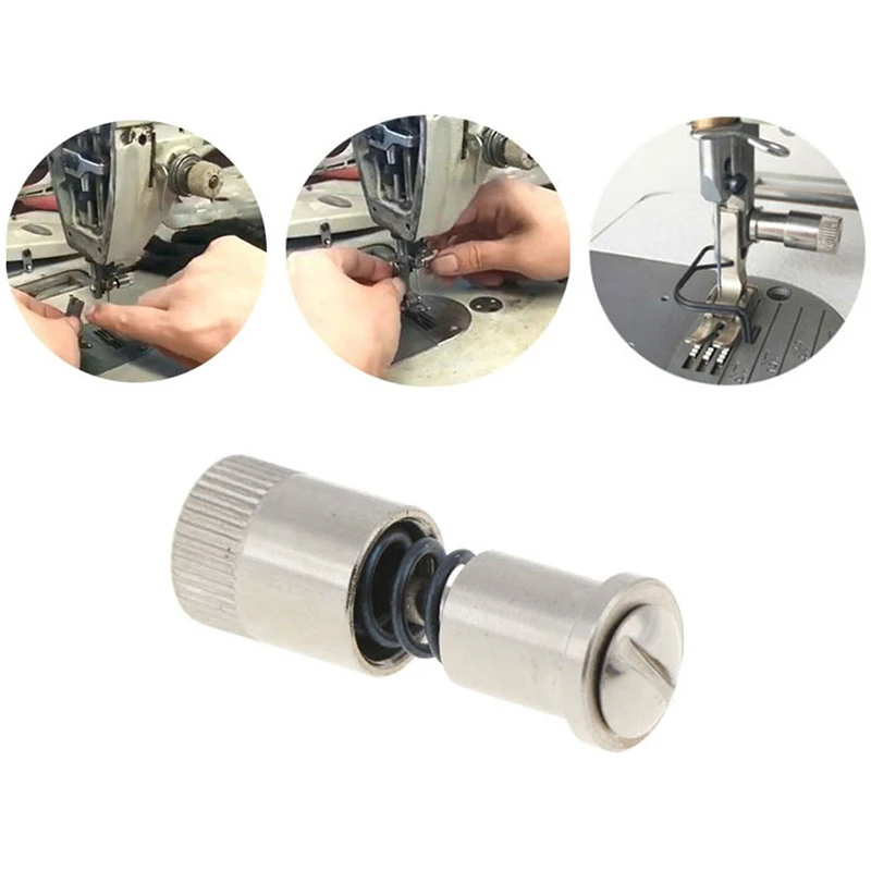 

1pcs Presser Foot Device Industrial Sewing Machine Parts Presser Foot Change Screw Instant Clamp Spring Easy Holder