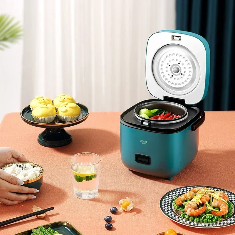 Smart Electric Rice Cooker Multicooker Mini Electric Cooking Pot Non-Stick Cooker 1-2 People Household Kitchen Appliance 220V 3