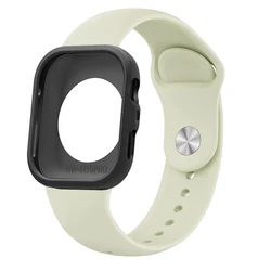 Versatile Shockproof Protective Watch Case with Silicone Strap for Huawei Fit 5Pro (Official Green - blac)