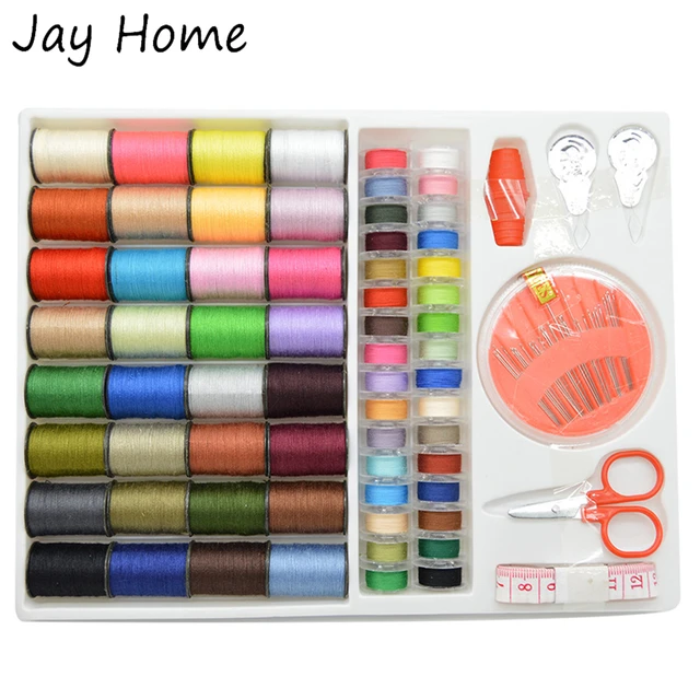 100pcs Colorful Sewing Machine Thread Set Portable Sewing Machine Spool  Bobbin Set Reel Kit for Home Using - AliExpress