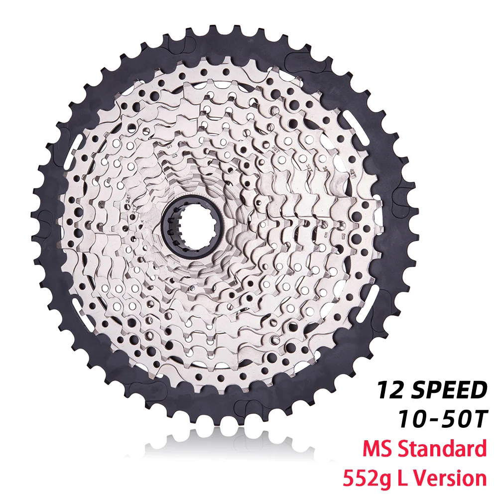 ZTTO Ultimate MTB 12 Speed Lightweight 376g Cassette 10-50T MS ULT