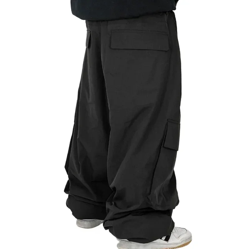 2025 Men Baggy Ski Pants Waterproof 10000 Windproof Loose