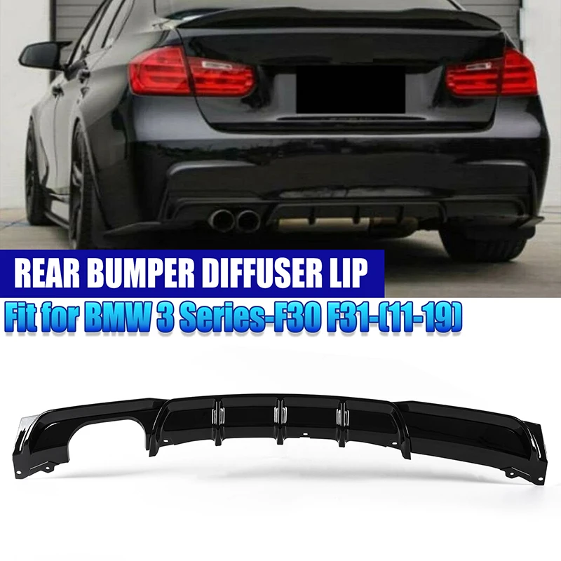 Auto M Performance Style Diffusore Posteriore Labbro Anteriore Tronco Spoiler Porta Singola Per Bmw Serie 3 F30 F31 F35 2012-2019 M3 Sport