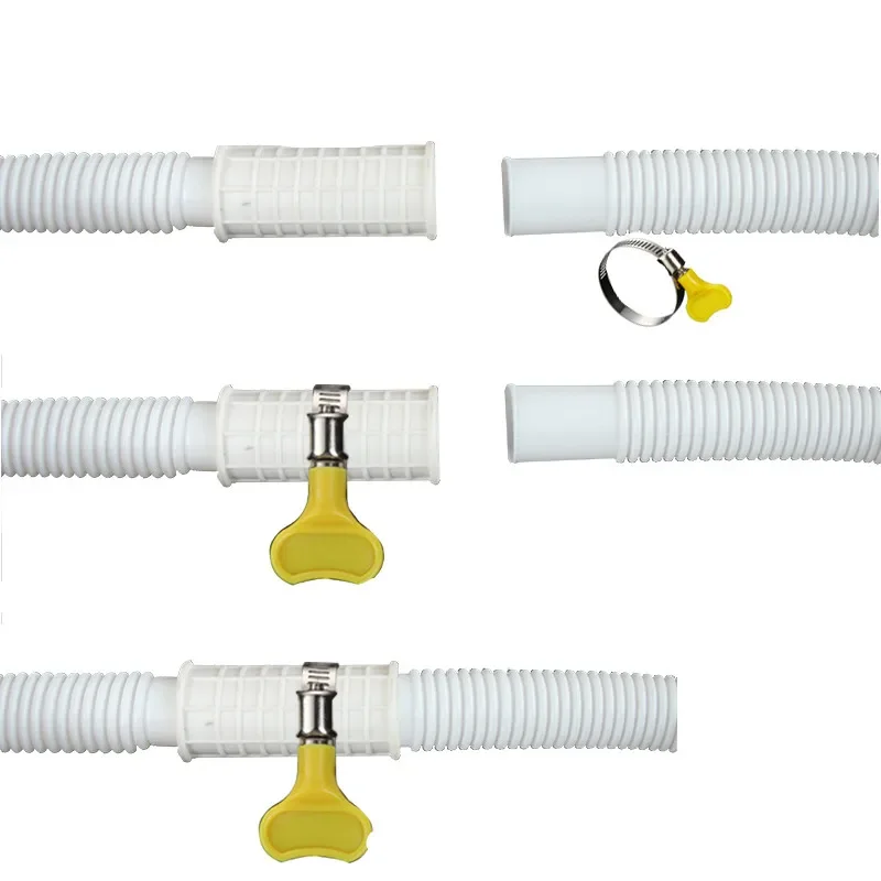 Flexible Drain Hose Pipe Extension for Air Conditioners, Washing Machines, and Kitchen Faucets (1-4M)