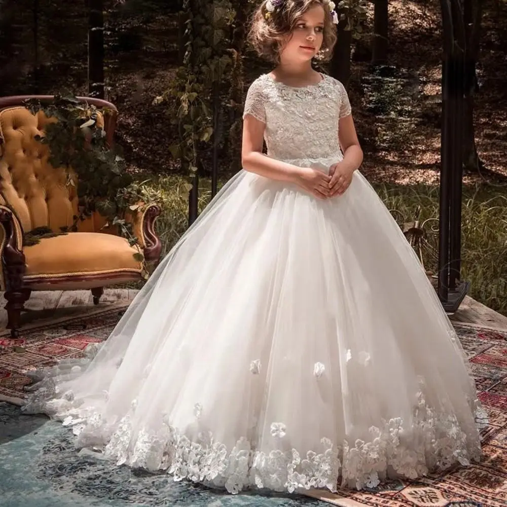 

Lovely Baby Girl Dress for Birthday Party with Big Bow Princess Party Gown Birthday Dress for Girls Special