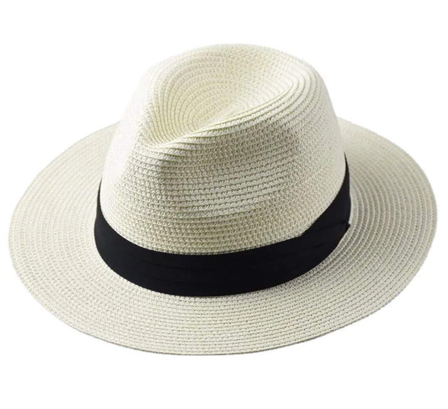 S7194613c984f42e2988f730d1b0870bez Over Size Straw Paper Sun Hat for Men Big Head Panama Hats Male Outdoor Fishing Beach Foldable Jazz Top Hat Sunscreen Hats Mallzona