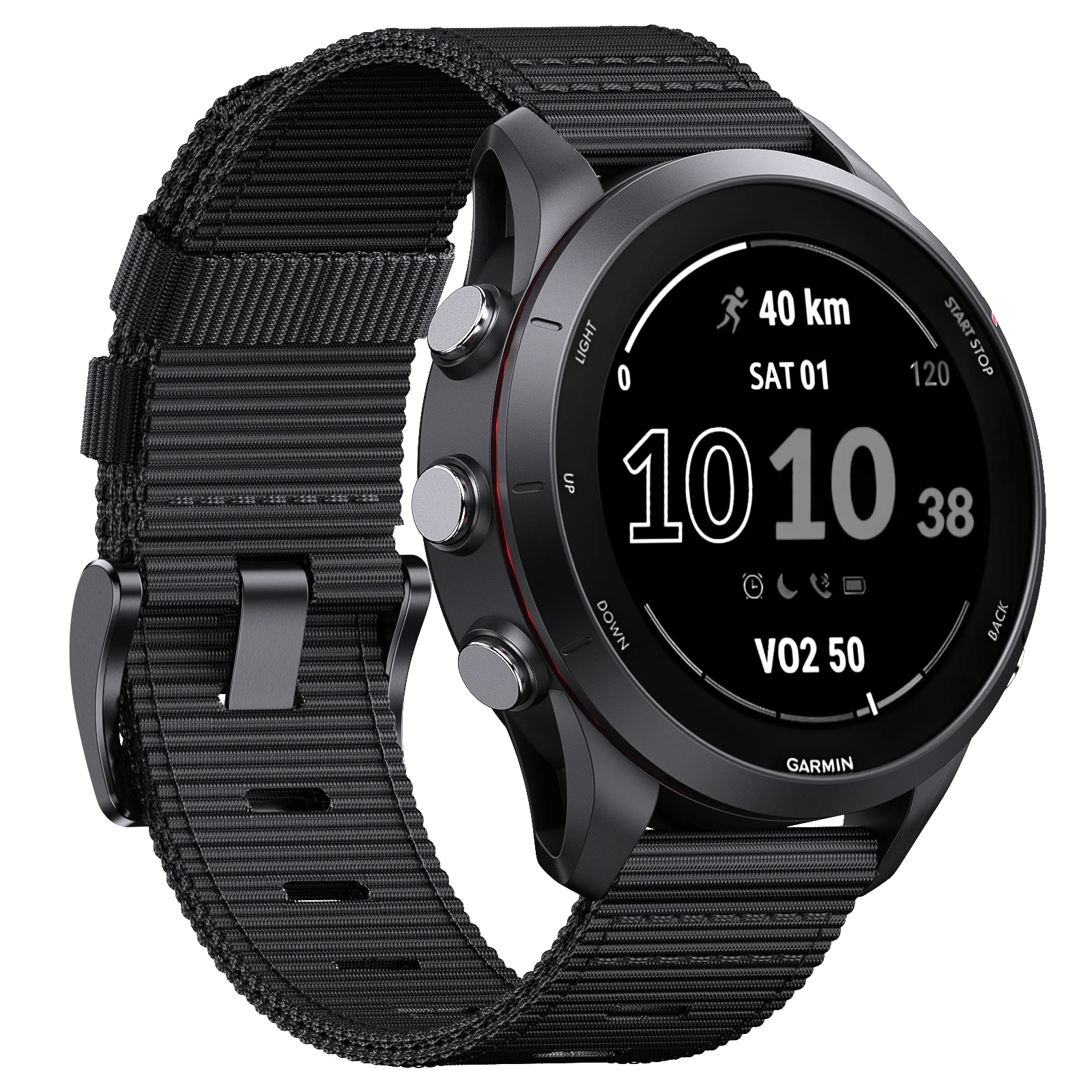 Magnetic Braided Nylon Watch Bracelet Strap, 20mm/22mm, Durable and Stylish Band