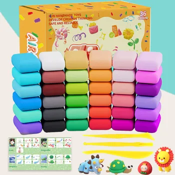 36 Color Air Dry Clay Set 1