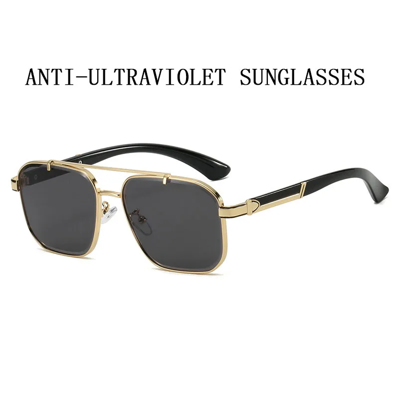 Gafas De Sol cuadradas para Hombre y mujer, lentes De Sol a la