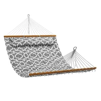 VEVOR Outdoor Hammock 12FT Double Hammock with with Detachable Pillow and Chains for Camping Outdoor Yard Beach 480lbs Capacity 1