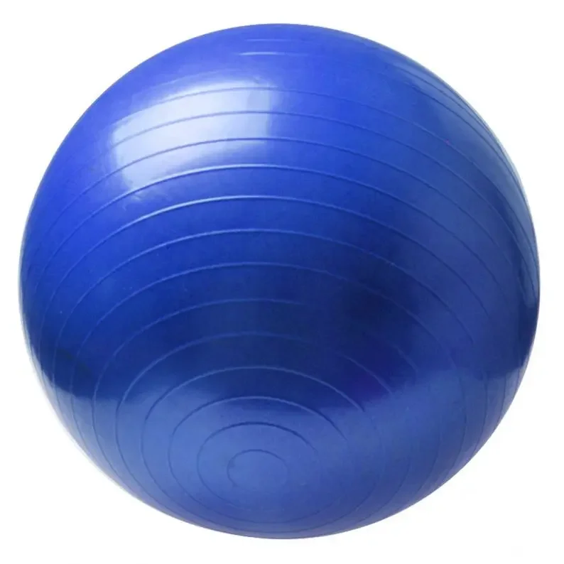 round PVC Yoga Ball Thickened Explosion-Proof Fitness Ball for Gym Exercise Balance and Pilates for Pregnant Women Children