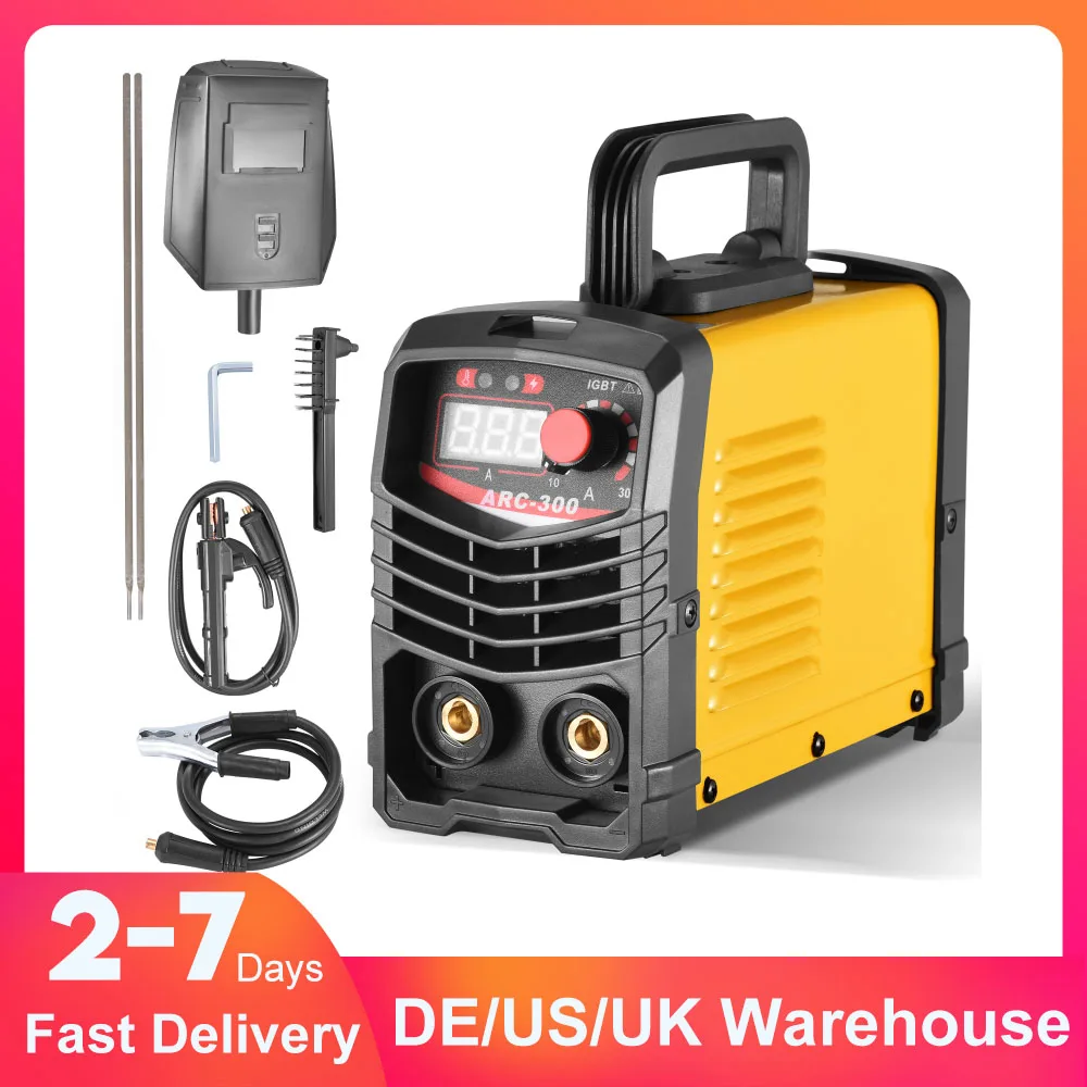 

Портативный сварочный инвертор 220 В для электродов с держателем