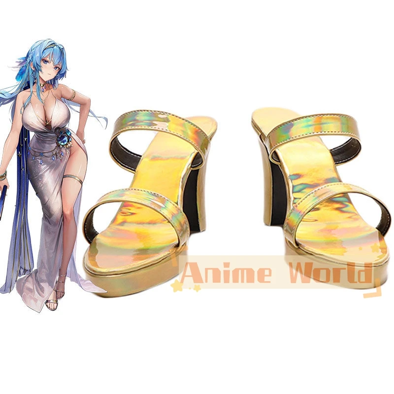 

Goddess of Victory: Nikke Helm New Edition Dress Cosplay Shoes Halloween Carnival Boots Custom Made