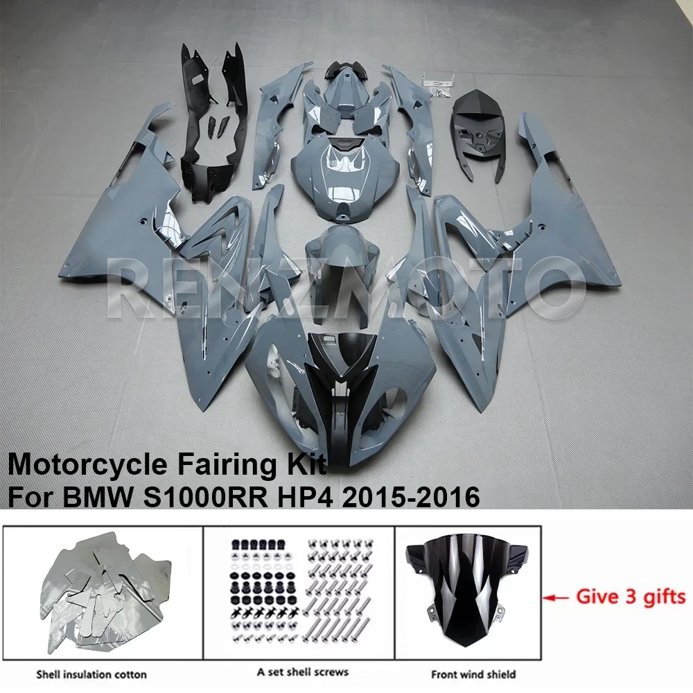 

For BMW S1000RR HP4 2015-2016 Fairing R/Z BS608 Motorcycle Set Body Kit Decoration Plastic Guard Plate Accessories Shell