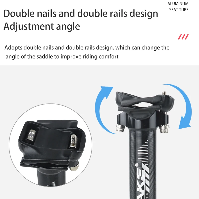 UNO Bicycle Dropper Post Suspension Bike Seatpost ... - Grandado - Foto 8