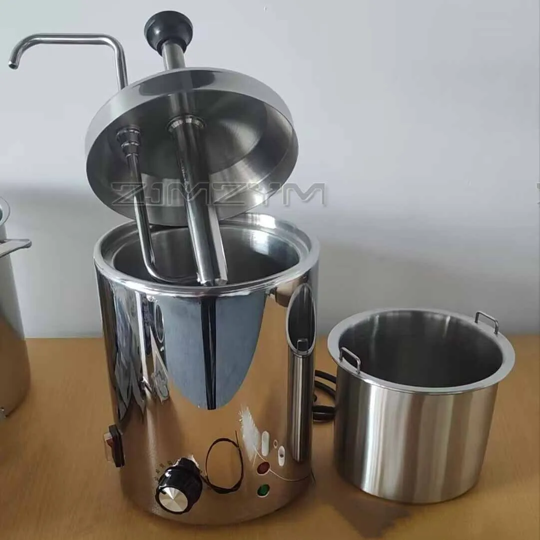 110V Or 220V Hot Cheese Chocolate Dispense Warmer, water heating machine, pump, Western food, cafeteria, food machinery