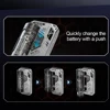 5000mAh 22.5W Fast Charging External Power Bank Battery Cyber​​​​​ Mech Style Portable Dual Port Removable Replaceable Battery 6